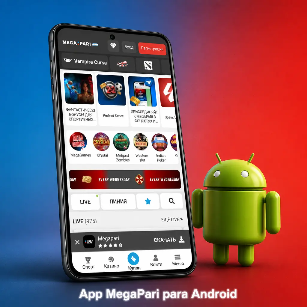 App MegaPari para Android