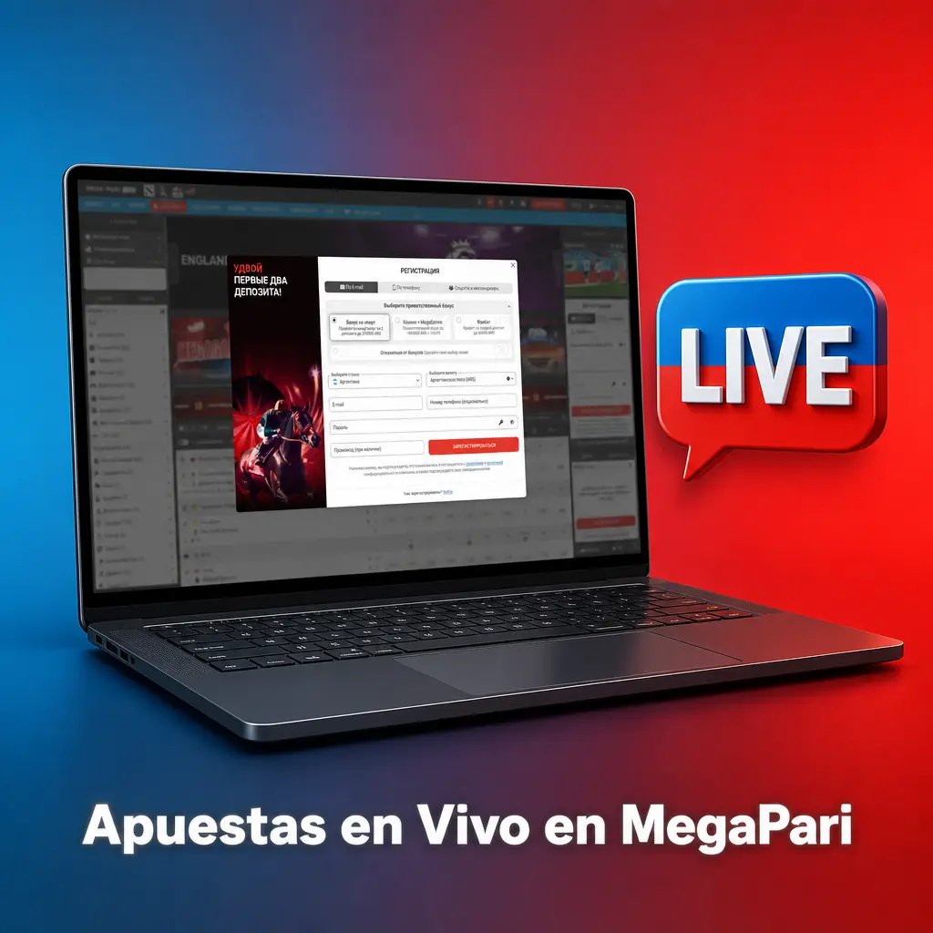 Apuestas en vivo MegaPari con cuotas en tiempo real