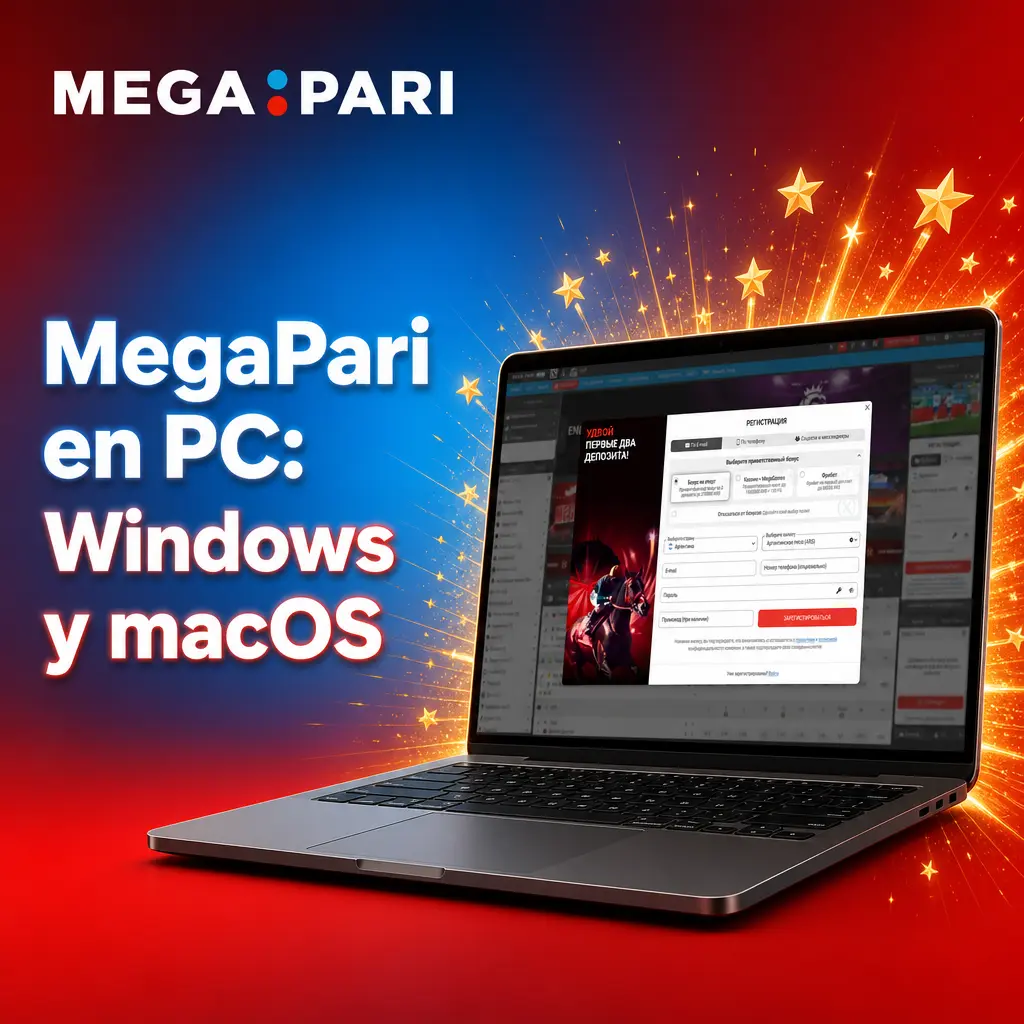 MegaPari en PC con Windows y macOS