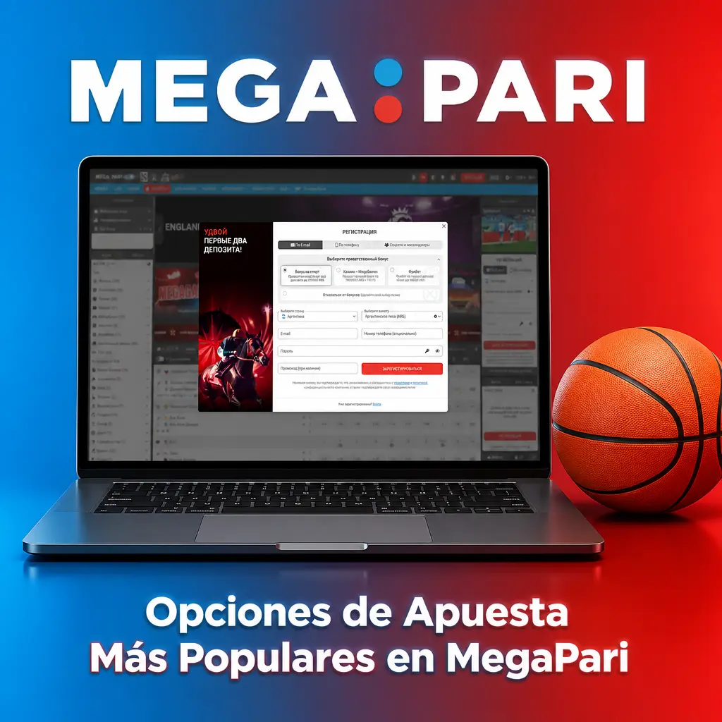 Opciones de apuesta en MegaPari: prematch y en vivo