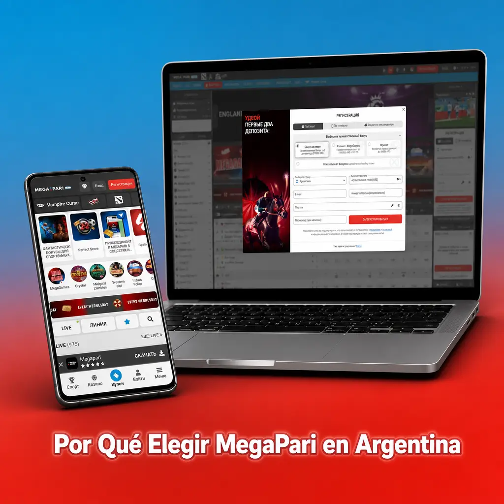 MegaPari Argentina plataforma deportiva y casino