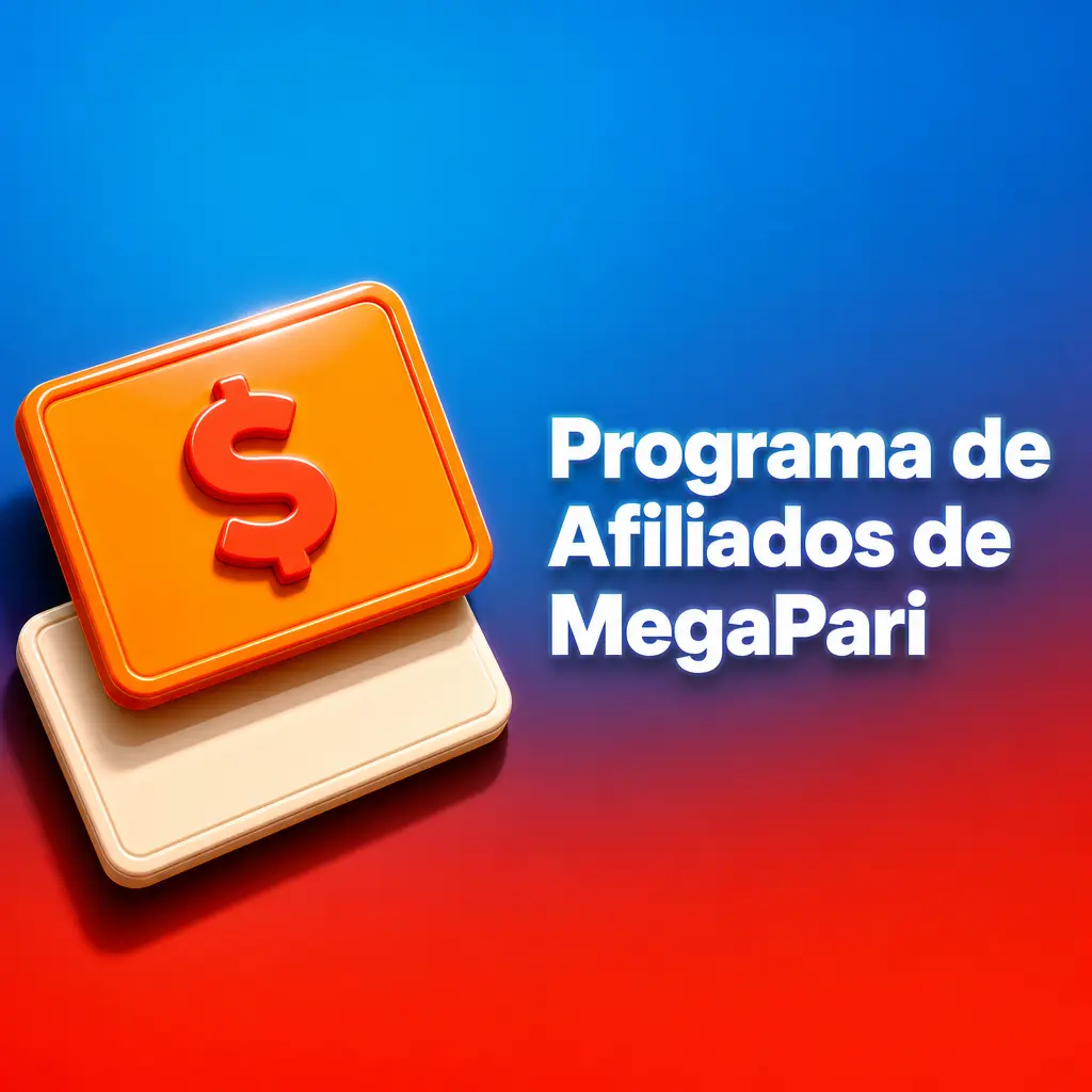 Panel de afiliados de MegaPari con reportes de comisiones