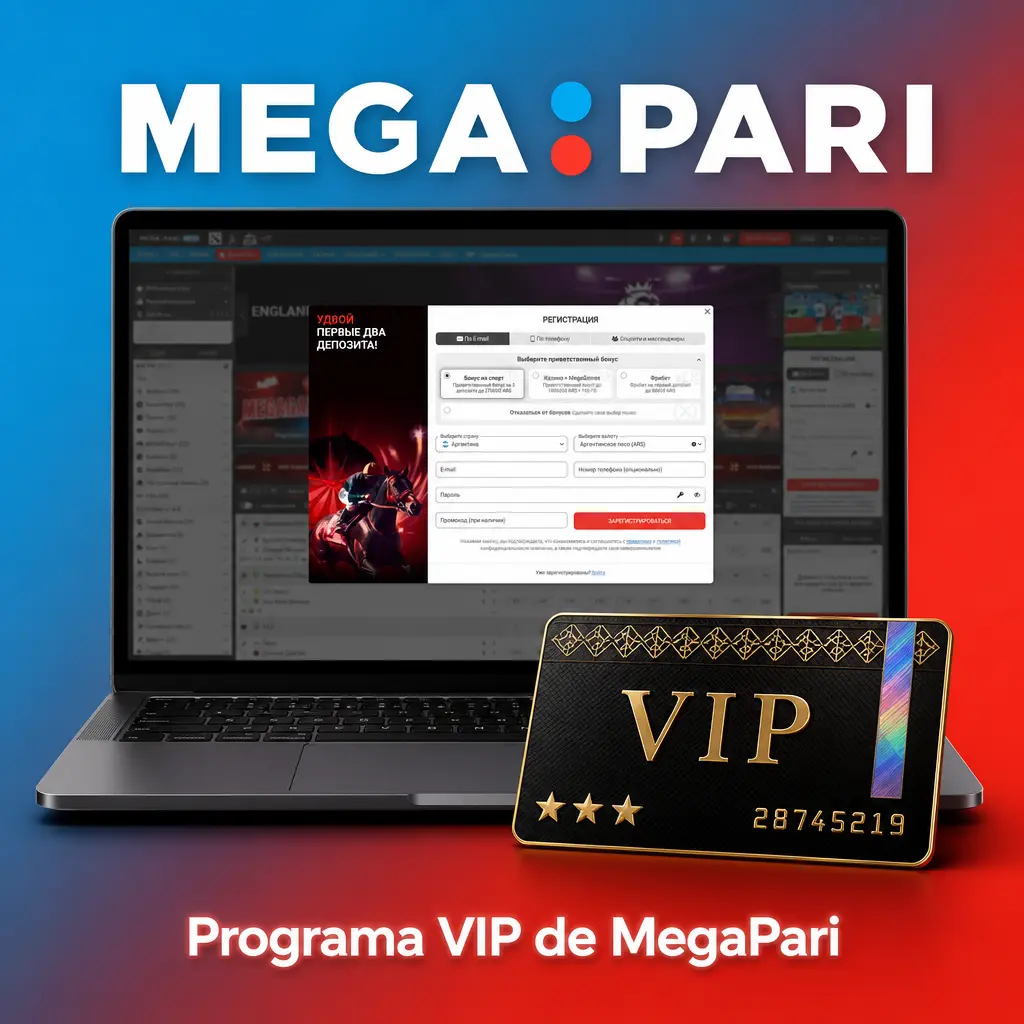 Programa VIP de MegaPari con múltiples niveles de lealtad