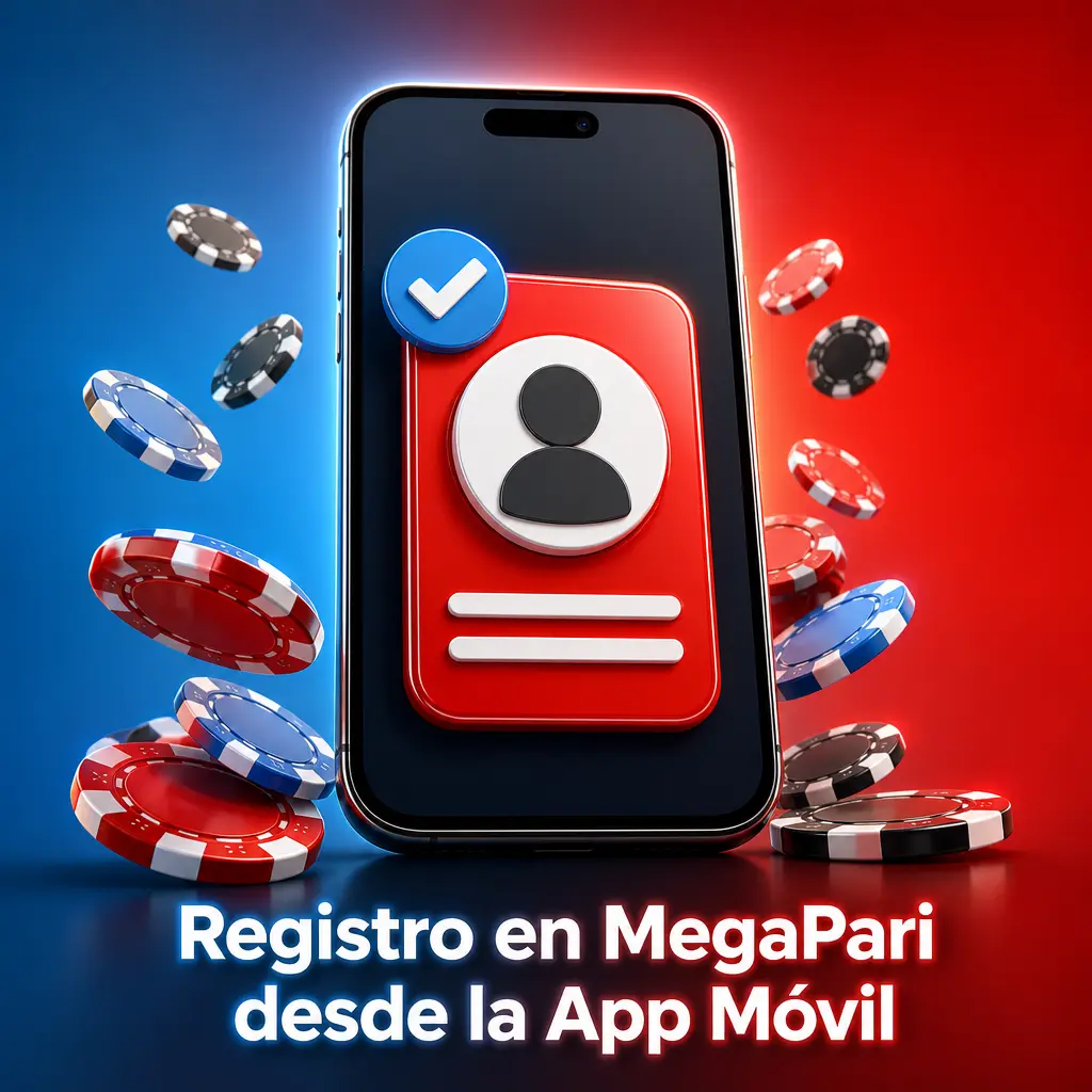 Registro en MegaPari desde la app móvil