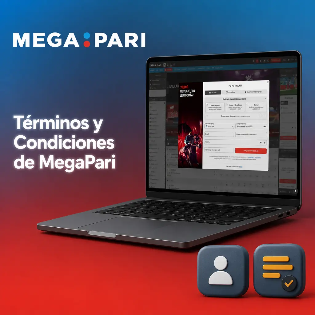 Términos y condiciones de MegaPari para jugadores de Argentina